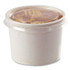 HUHTAMAKI Chinet® 89112 Plastic High Heat Vented Lid, Fits 16 oz to 32 oz Containers, White, 50/Bag, 10 Bags/Carton