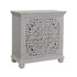 COAST TO COAST IMPORTS, LLC. Coast to Coast 53426  Dahlia Storage Chest, 39inH x 37inW x 18inD, Bree Sandblast Whitewash