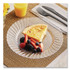 WNA, INC. RSCW91512 Classicware Plastic Plates, 9" dia, Clear, 12/Pack, 15 Packs/Carton
