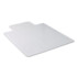 ALERA MAT3648CLPL Studded Chair Mat for Flat to Low Pile Carpeted Floors, Rectangular with Lip, Beveled Edges, 36" x 48", Clear