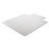 ALERA MAT3648CLPL Moderate Use Studded Chair Mat for Low Pile Carpet, 36 x 48, Lipped, Clear