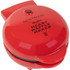 NOSTALGIA PRODUCTS GROUP LLC Nostalgia MWFHRT5RD  MyMini Personal Electric Waffle Maker, 3-3/4inH x 6-1/2inW x 5-1/4inD, Red Heart