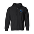 Thin Blue Line RETIRED-ZIP-BLACK-XXXL Full Zip - Retired Thin Blue Line - Unisex