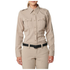 5.11 Tactical 62393-160-L-T Women's Class A Flex-Tac Poly/Wool Twill Long Sleeve Shirt