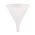 WINCO PF-16  Plastic Funnel, 5-1/4in, White