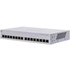 CISCO CBS110-16T-NA  110 CBS110-16T-NA Ethernet Switch - 16 Ports - 2 Layer Supported - 11.53 W Power Consumption - Twisted Pair - Desktop, Wall Mountable, Rack-mountable - Lifetime Limited Warranty
