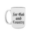 Geissele Automatics 08-190 For God and Country Mug - 15oz