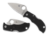 Spyderco MBKLFP Manbug Black FRN Leaf Black Blade PlainEdge