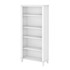BUSH INDUSTRIES INC. WC81965 Bush Business Furniture Somerset 66inH 5-Shelf Bookcase, White, Standard Delivery