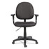 ALERA VTA4810 Alera Essentia Series Swivel Task Chair with Adjustable Arms, Supports Up to 275 lb, 17.71" to 22.44" Seat Height, Black