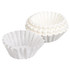Bunn-O-Matic coffee filters are designed for use with most 12-cup coffee brewers. Simply measure your grounds, pour them into this filter and brew to enjoy a delicious cup of coffee.  Use with Pour-O-Matic VPR/VPS coffee brewers to produce delicious coffee.  12-cup regular coffee filters come in a box of 1,000.