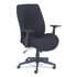 LA-Z-BOY CHAIR COMPANY 48825 Baldwyn Series Mid Back Task Chair, Supports Up to 275 lb, 19" to 22" Seat Height, Black