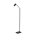 ADESSO INC 4275-01 Adesso Colby LED Floor Lamp, 69inH, Matte Black Shade/Matte Black Base