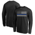 Thin Blue Line LS-CLASSIC-BLUE-BLACK-L Long Sleeve - Classic, Thin Blue Line