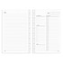 Lay out your plans for each day in your TUL notebook with these refill pages. They are timed and offer areas for lists and priorities, so its easy to manage your schedule.  2 pages per day.  Half-hourly appointments run from 6:00 a.m. to 8:00 p.m.  Undated design lets you start at any page.  Contains sections for top priorities, to-do list, and notes.  Pages are 8-hole punched for easy insertion.  Works with most TUL custom note-taking discbound junior-size notebooks (sold separately).