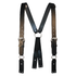 Boston Leather 9175-1-XL Firefighter's Suspenders, Button Attachment
