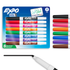 Create crisp, legible notes on your whiteboard without unpleasant odors in your classroom or conference room. EXPO dry-erase markers help make your presentation a pleasant experience for all.  Dry erase markers with the most vibrant ink yet from EXPO  Vibrant ink makes it easier to read information from a distance  Made for the whiteboard and beyond, writing pops on most non-porous surfaces like glass, acrylic, and more!  Easily and cleanly erases with an EXPO eraser or dry cloth  Fine tip markers perfect for accurate, detailed lines  ACMI Certified AP Nontoxic. For detailed information see www.acmiart.org.  Less harsh chemicals - made with fewer harsh chemicals, or safer chemicals than typical alternatives, helping  reduce your use of and exposure to substances that may be more harmful to your health and the environment.