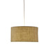 ADESSO INC 4001-18 Adesso Harvest Pendant Ceiling Lamp, 15inW, Wheat Burlap Drum Shade