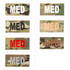 Eleven 10 E10-7001-MED-MTC/TAN 2x4 Med ID Patch