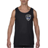 Thin Blue Line 1AS-TANK-BLACK-M Tank - 1 Asterisk, Thin Blue Line