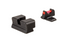 Trijicon SG703-C-601047 Fiber Sights - Sig Sauer #6 Front/#8 Rear