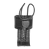 Dutyman 4121S Basketweave Leather Steel Based Radio Holder (Swivel)