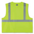 TENACIOUS HOLDINGS, INC. ergodyne® 21165 GloWear 8225Z Class 2 Standard Solid Vest, Polyester, Lime, Large/X-Large