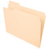 OFFICE DEPOT OD752 1/3-1  Brand File Folders, 1/3 Tab Cut, Left Position, Letter Size, Manila, Pack Of 100