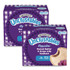 J.M. SMUCKER CO. Smucker's® 90300135 UNCRUSTABLES Peanut Butter and Grape Jelly, 2 oz, 10/Box, 2 Boxes/Carton