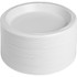 SP RICHARDS Genuine Joe 10323CT  10-1/4in Large Plastic Plates - 125 / Pack - 10.25in Diameter Plate - Plastic - Disposable - Warm White - 500 Piece(s) / Carton