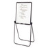 ACCO BRANDS USA, LLC 101EL Quartet Ultima Easel, Whiteboard/Flipchart, 27in x 34in, Reversible, Black Frame