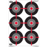 Birchwood Casey BC-35705 Dirty Bird 12 x 18 Multiple Bull's-Eye Target