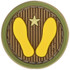 Maxpedition YWFTA Yellow Footprints Morale Patch