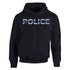 Thin Blue Line MEN-H-POLICE-BLACK-SMALL Men's Hoodie - Police Thin Blue Line
