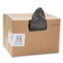 WEBSTER INDUSTRIES Classic B40790170 Linear Low-Density Can Liners, 33 gal, 0.63 mil, 33 x 39, Black, 25 Bags/Roll, 10 Rolls/Carton
