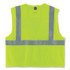 TENACIOUS HOLDINGS, INC. ergodyne® 21495 GloWear 8260FRHL Class 2 FR Safety Hook and Loop Vest, Modacrylic/Kevlar, Large/X-Large, Lime