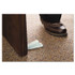 MASTER CASTER COMPANY 00975 Big Foot Doorstop, No Slip Rubber Wedge, 2.25w x 4.75d x 1.25h, Beige, 2/Pack