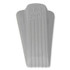 MASTER CASTER COMPANY 00975 Big Foot Doorstop, No Slip Rubber Wedge, 2.25w x 4.75d x 1.25h, Beige, 2/Pack