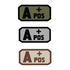 Voodoo Tactical 07-0991014000 Blood Type A+ Patch