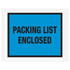 B O X MANAGEMENT, INC. Tape Logic PL407  "Packing List Enclosed" Envelopes, Full Face 7in x 5 1/2in, Blue, Pack Of 1,000