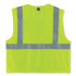 TENACIOUS HOLDINGS, INC. ergodyne® 21865 GloWear 8263FRHL Class 2 FR Safety Economy Hook and Loop Vest, Modacrylic Mesh/Cotton, Large/X-Large, Lime