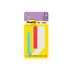 3M CO Post-it 686-ALYR3IN  Notes Durable Filing Tabs, 3in x 1-1/2in, Assorted Colors, 6 Flags Per Pad, Pack Of 4 Pads