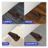 MASTER CASTER COMPANY 00969 Giant Foot Doorstop, No-Slip Rubber Wedge, 3.5w x 6.75d x 2h, Brown, 2/Pack