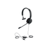 GN AUDIO USA INC. GSA4993-823-309 Jabra Evolve 20 MS Mono Over-Ear Headset, Special Edition, Black, GSA4993-823-309