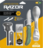 Outdoor Edge P24RX30SF-2C Outdoor Edge 3"" Razor Carry + Spork + Ferro Rod (2 Blades)