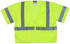 MCR Safety VCL3MLZX4 Class 3 Mesh Lime Safety Vest