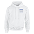 Thin Blue Line 6IX-H-WHITE-S Hoodie - We Got Your 6IX