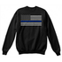 Thin Blue Line TBL-CREW-CLASSIC-M Crew Neck - Classic, Thin Blue Line