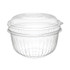 DART C48BCD PresentaBowls Bowl/Lid Combo-Paks, 48 oz, Clear, Plastic, 126/Carton