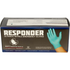 North American Rescue 70-0318 Responder Blue Nitrile Gloves - Box of 100